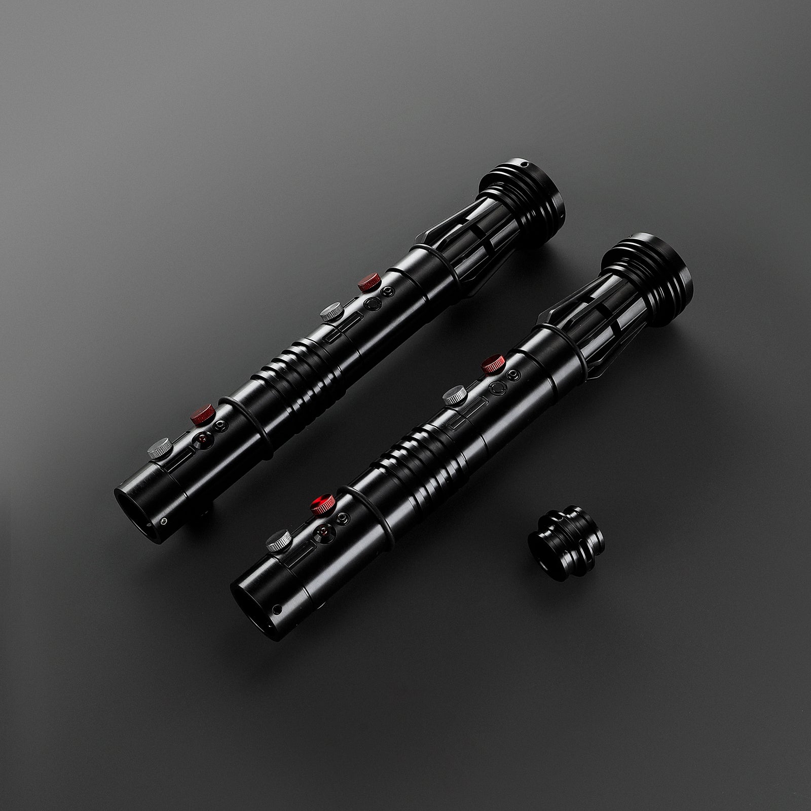 DamienSaber Lightsaber DM Saber Double Bladed Red Lightsaber