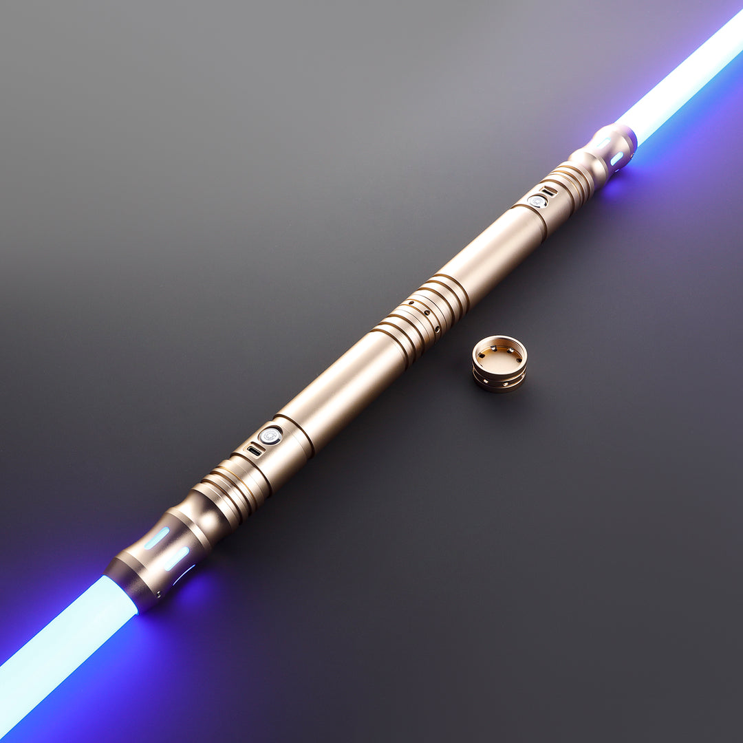 DamienSaber Double Bladed Light Saber XRGB 3.0 XENO 3.0 Proffie2.2