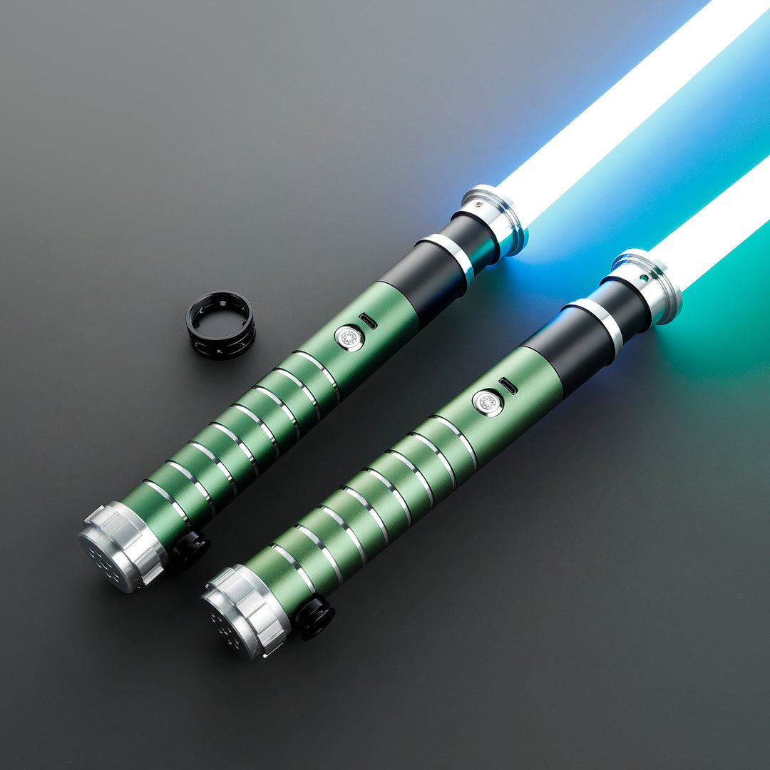 DamienSaber Double Bladed Light Saber XRGB 3.0 XENO 3.0 Proffie2.2