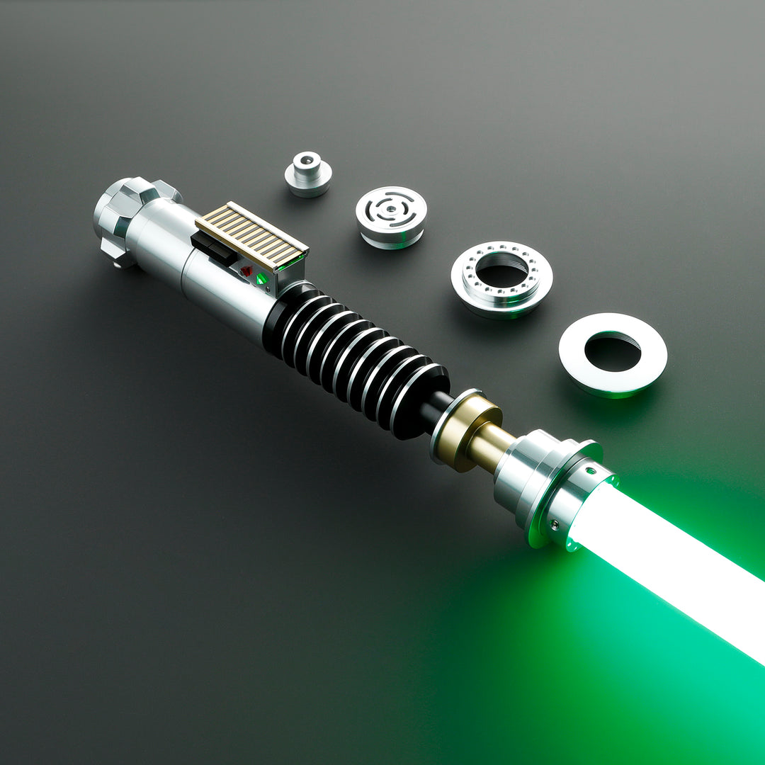 DamienSaber Lightsaber LSW Light Saber V3 EP6 FX Force Xenopixel 3.0 Pogo Core Green Saber Hilt 28CM