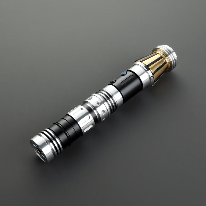 DamienSaber Lightsaber Padawan Saber XRGB3.0 XENO3.0 Proffie2.2 Short Light Saber 7/8 Inch Blade Metal Hilt 23.8CM