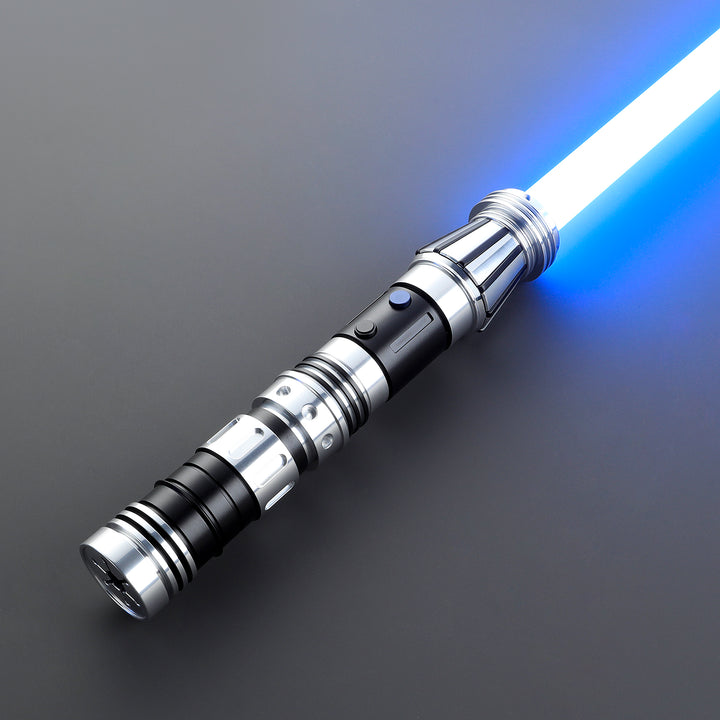 DamienSaber Lightsaber Padawan Saber XRGB3.0 XENO3.0 Proffie2.2 Short Light Saber 7/8 Inch Blade Metal Hilt 23.8CM