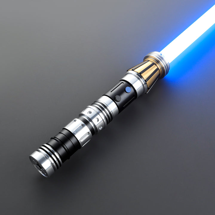 DamienSaber Lightsaber Padawan Saber XRGB3.0 XENO3.0 Proffie2.2 Short Light Saber 7/8 Inch Blade Metal Hilt 23.8CM