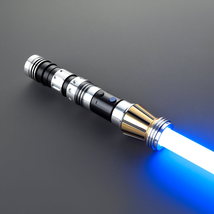 DamienSaber Lightsaber Padawan Saber XRGB3.0 XENO3.0 Proffie2.2 Short Light Saber 7/8 Inch Blade Metal Hilt 23.8CM