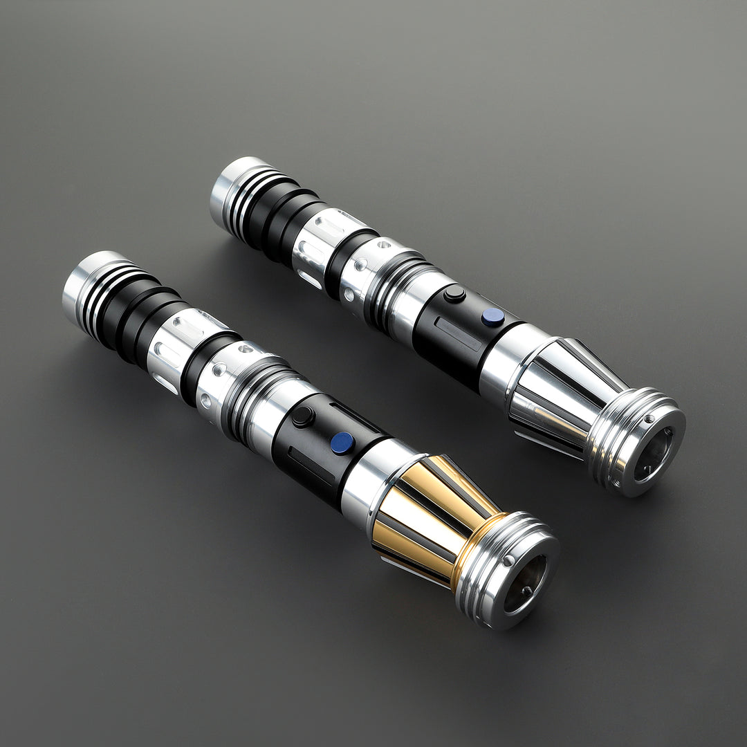 DamienSaber Lightsaber Padawan Saber XRGB3.0 XENO3.0 Proffie2.2 Short Light Saber 7/8 Inch Blade Metal Hilt 23.8CM