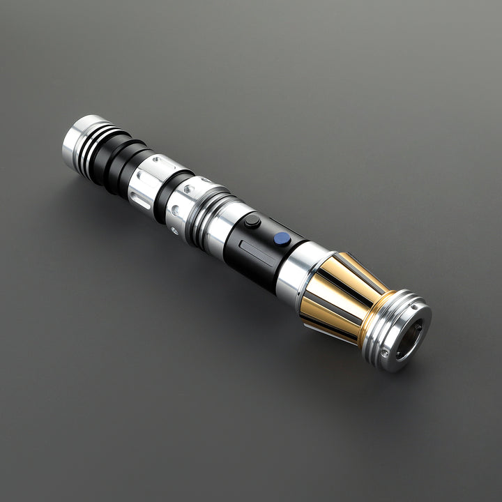 DamienSaber Lightsaber Padawan Saber XRGB3.0 XENO3.0 Proffie2.2 Short Light Saber 7/8 Inch Blade Metal Hilt 23.8CM