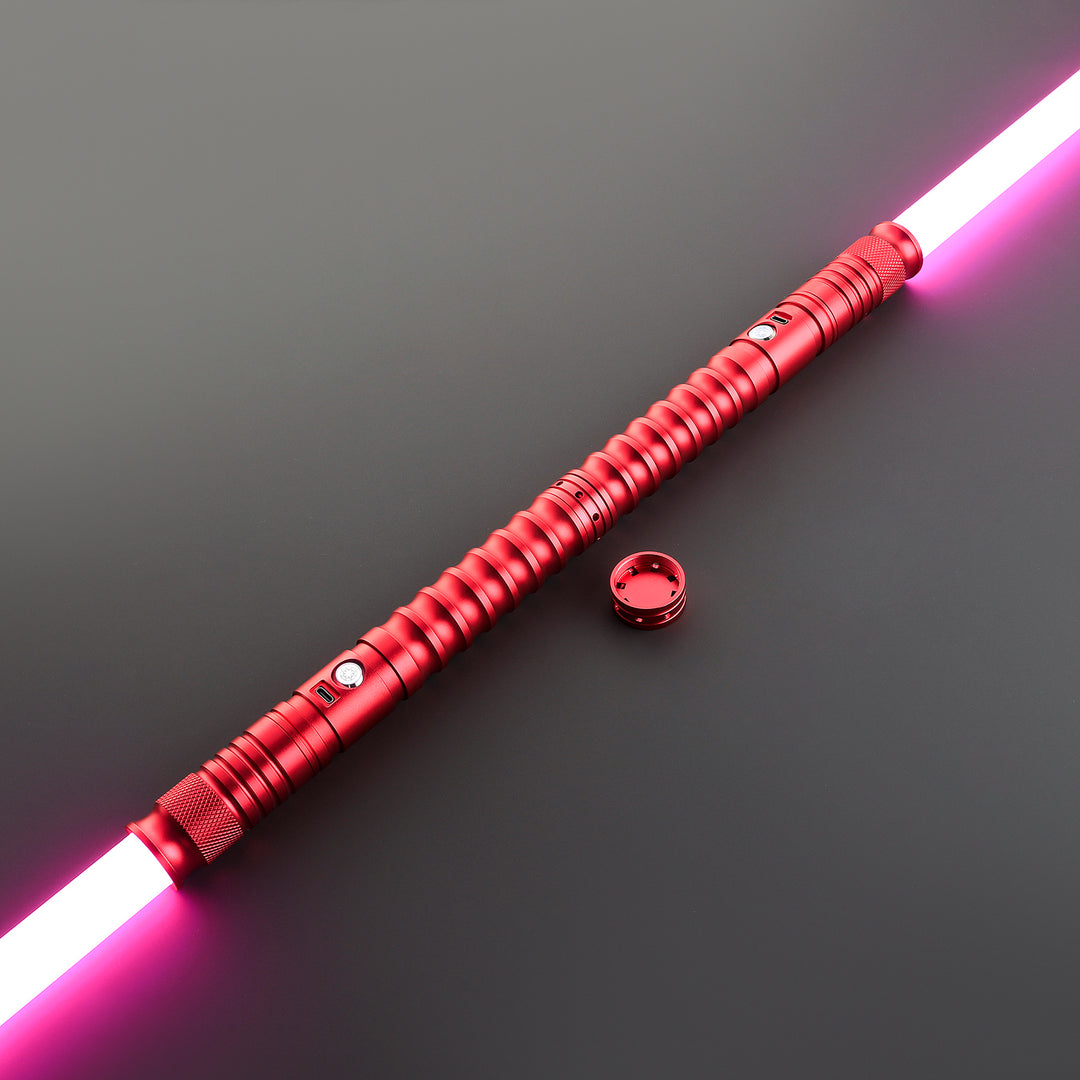 DamienSaber Custom Double Bladed Light Saber XRGB 3.0 XENO 3.0 Lightsaber