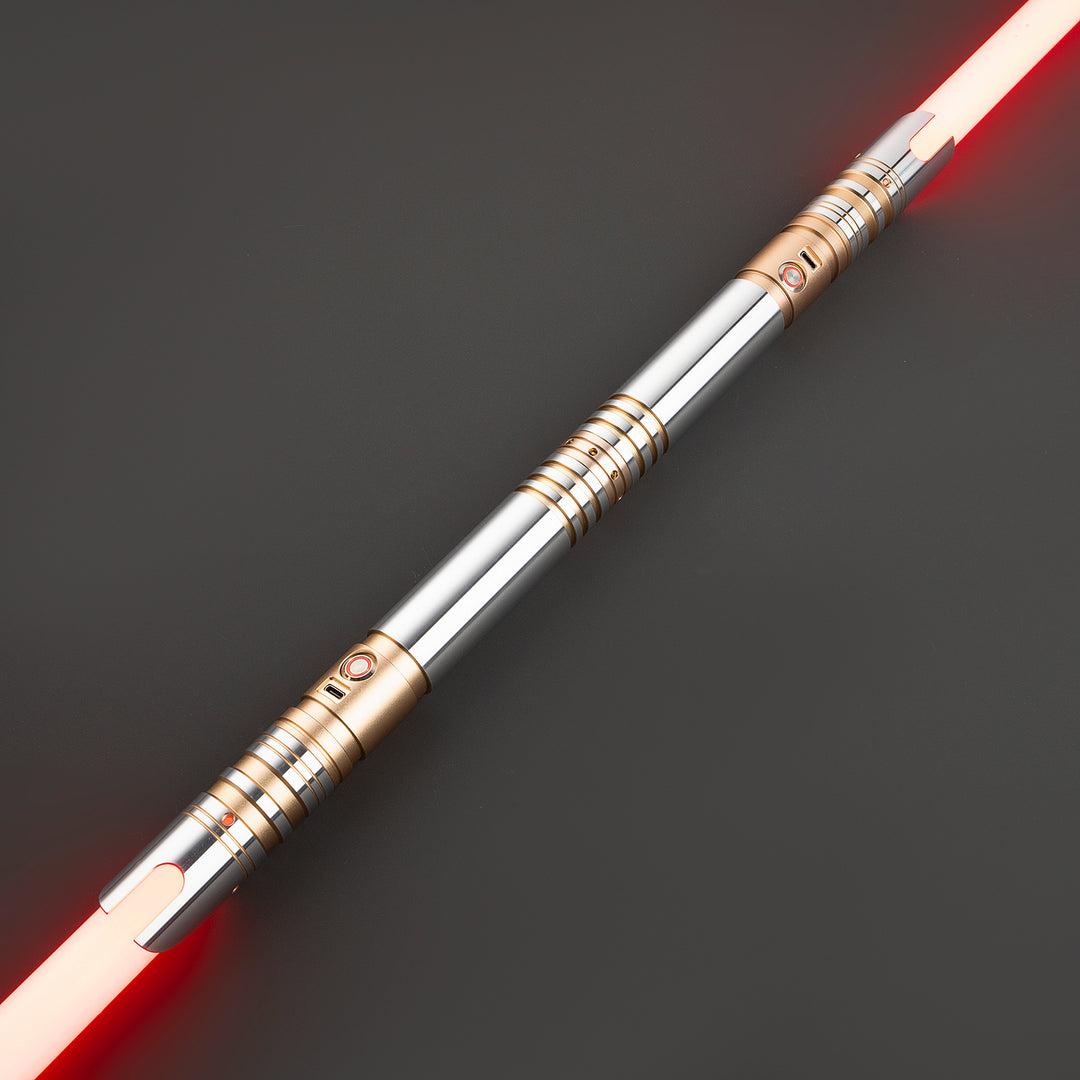 DamienSaber Custom Double Bladed Light Saber XRGB 3.0 XENO 3.0 Lightsaber