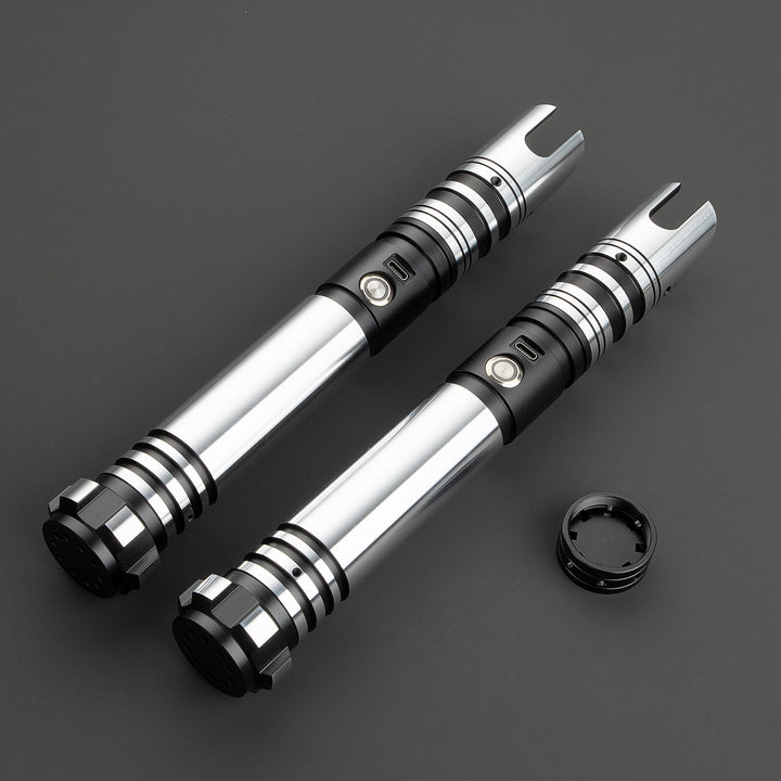 DamienSaber Custom Double Bladed Light Saber XRGB 3.0 XENO 3.0 Lightsaber