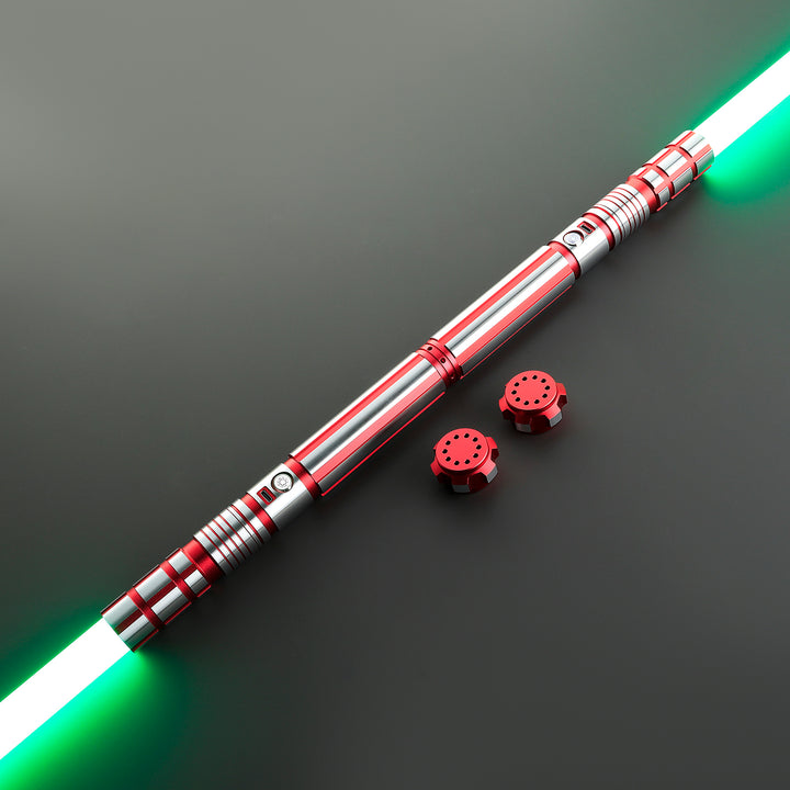 DamienSaber Custom Double Bladed Light Saber XRGB 3.0 XENO 3.0 Lightsaber