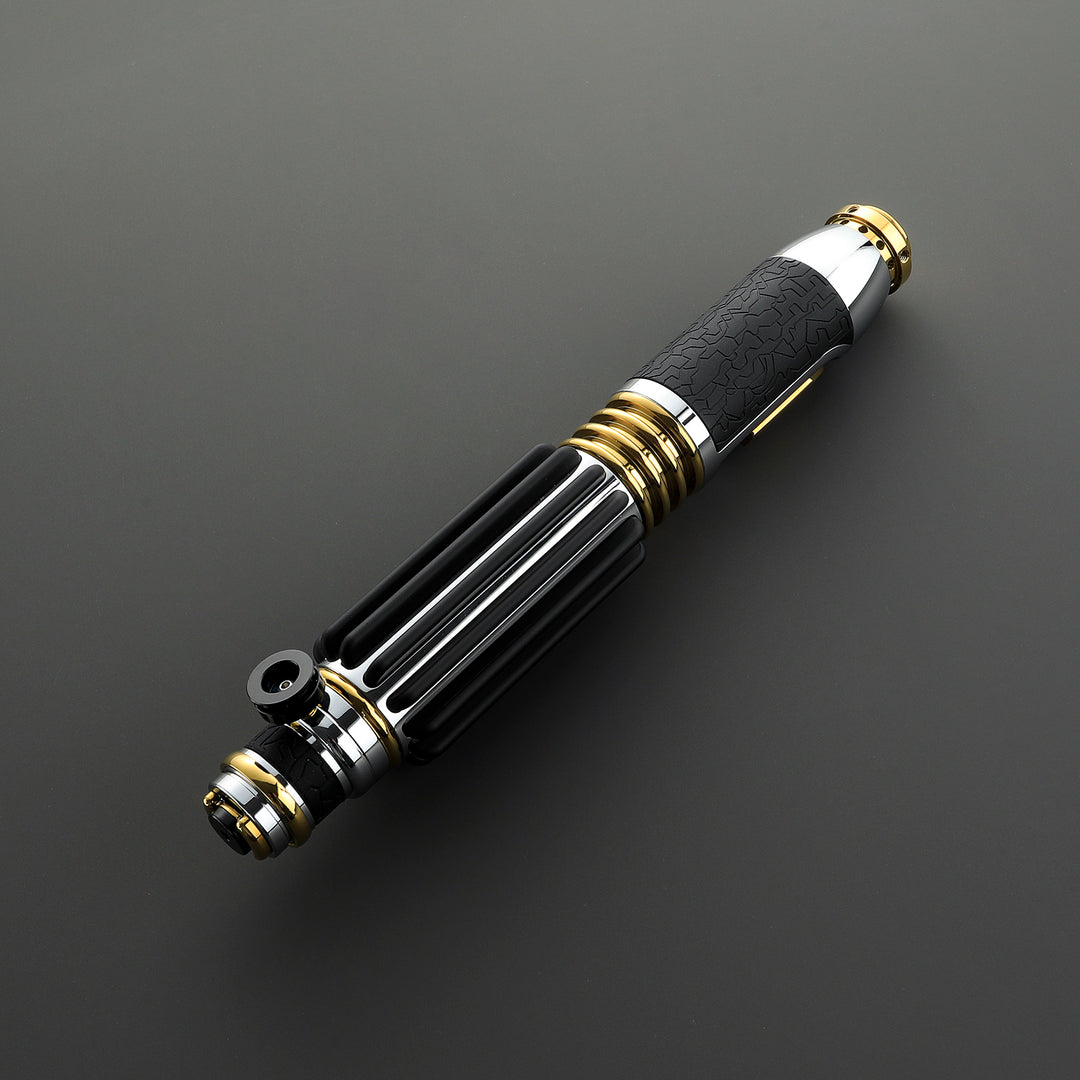 DamienSaber Lightsaber Jedi MW Purple Light Saber FX Dueling Pogo Core Hilt 28.2CM