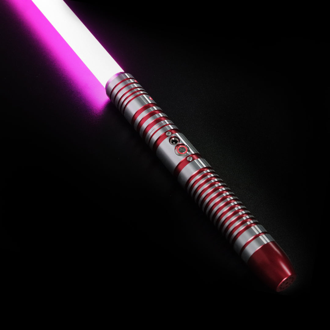 DamienSaber Lightsaber Combat Heavy Dueling FX Light Saber Bluetooth Connectable Hilt 29CM