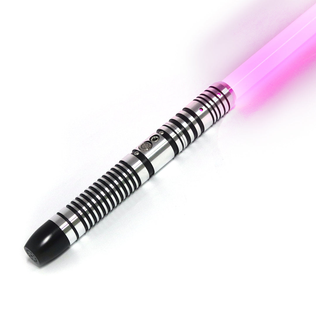 DamienSaber Lightsaber Combat Heavy Dueling FX Light Saber Bluetooth Connectable Hilt 29CM