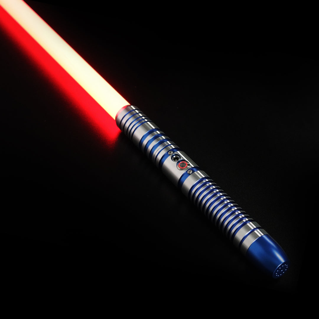 DamienSaber Lightsaber Combat Heavy Dueling FX Light Saber Bluetooth Connectable Hilt 29CM