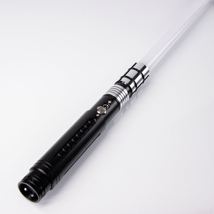 DamienSaber Lightsaber Dual Tone Light Saber Infinite Color Chaging with 34 Sound Fonts Hilt 29CM