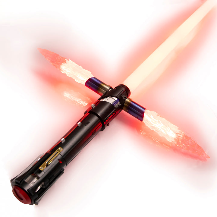 DamienSaber Lightsaber Crossguard Kylo Ren Light Saber KR Black Series XENO V3