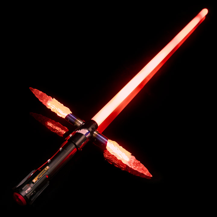 DamienSaber Lightsaber Crossguard Kylo Ren Light Saber KR Black Series XENO V3