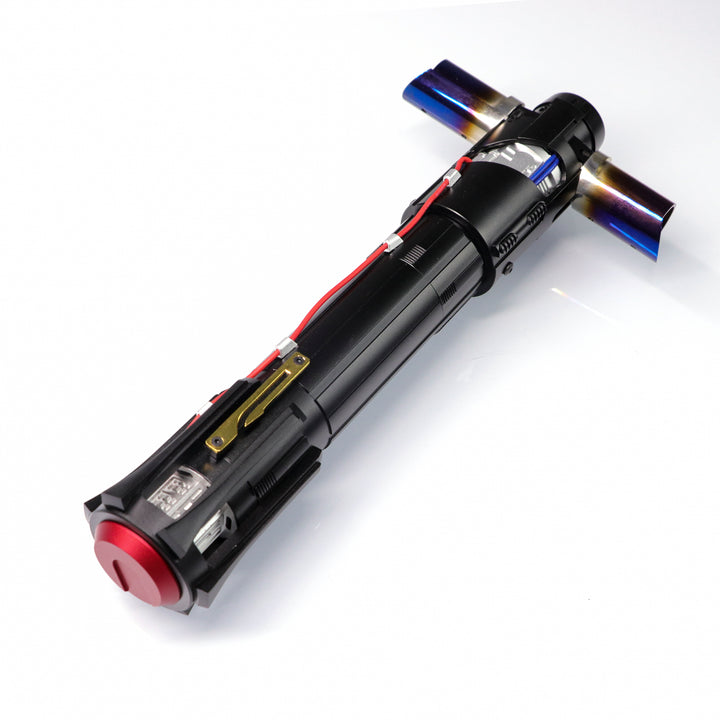 DamienSaber Lightsaber Crossguard Kylo Ren Light Saber KR Black Series XENO V3