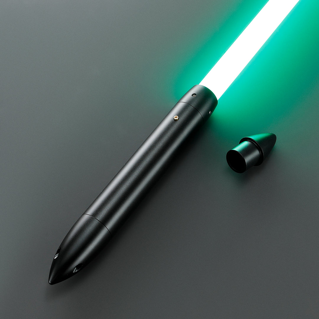 DamienSaber Lightsaber Flow Bullet Design Light Saber 7/8 Inch Metal Hilt 30.6CM