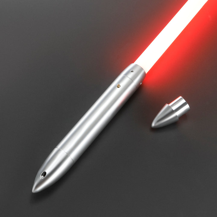 DamienSaber Lightsaber Flow Bullet Design Light Saber 7/8 Inch Metal Hilt 30.6CM