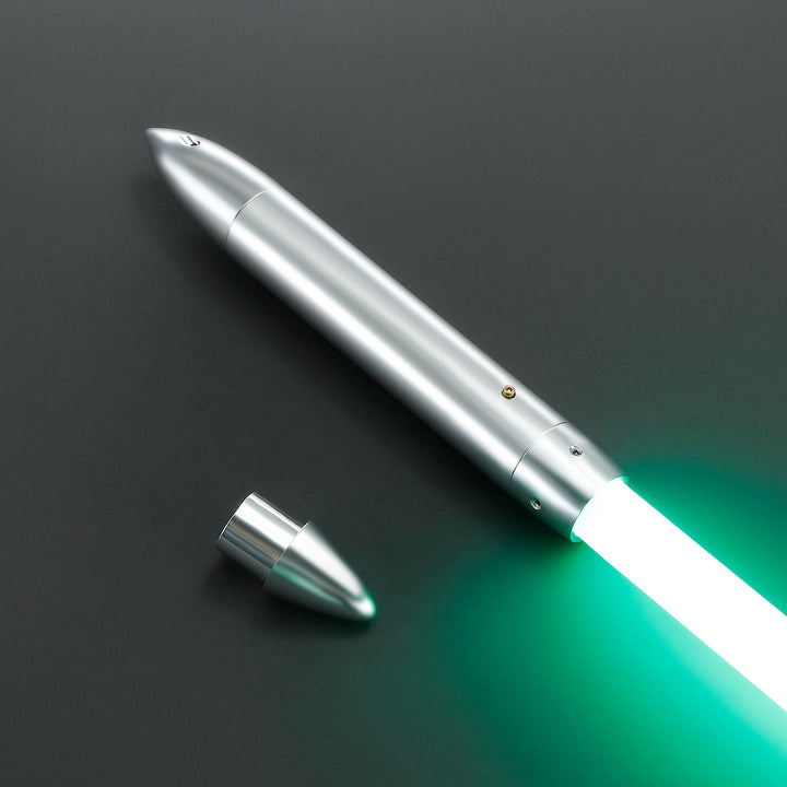 DamienSaber Lightsaber Flow Bullet Design Light Saber 7/8 Inch Metal Hilt 30.6CM