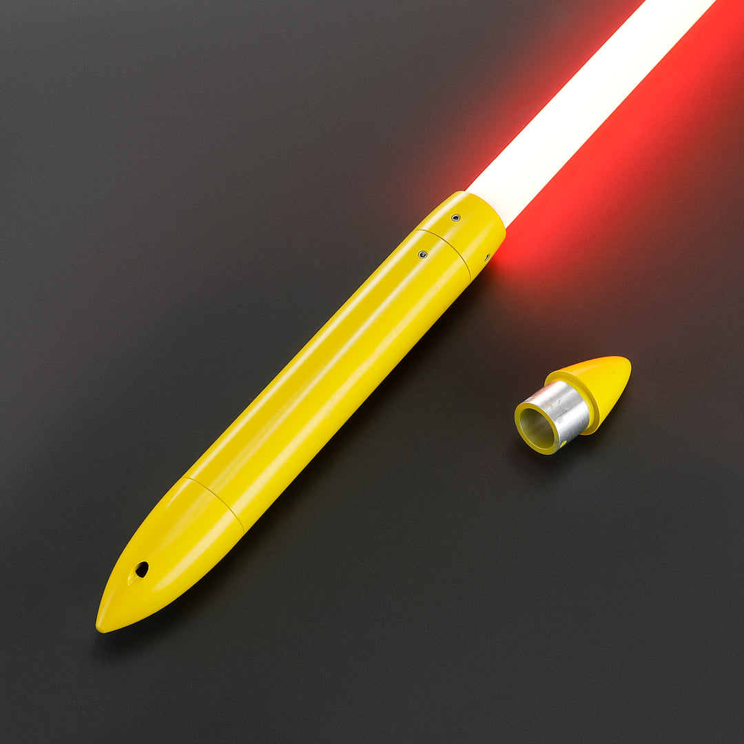 DamienSaber Lightsaber Flow Bullet Design Light Saber 7/8 Inch Metal Hilt 30.6CM