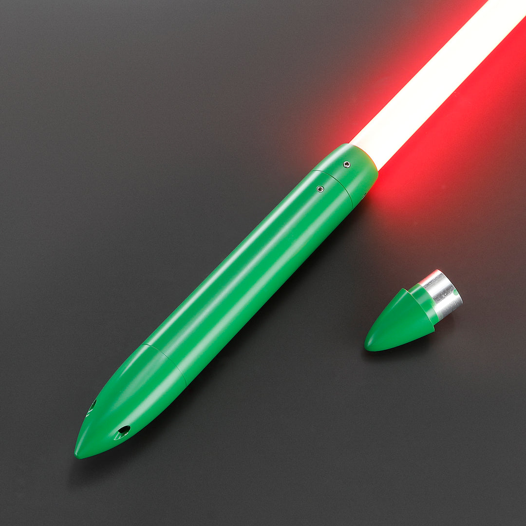 DamienSaber Lightsaber Flow Bullet Design Light Saber 7/8 Inch Metal Hilt 30.6CM