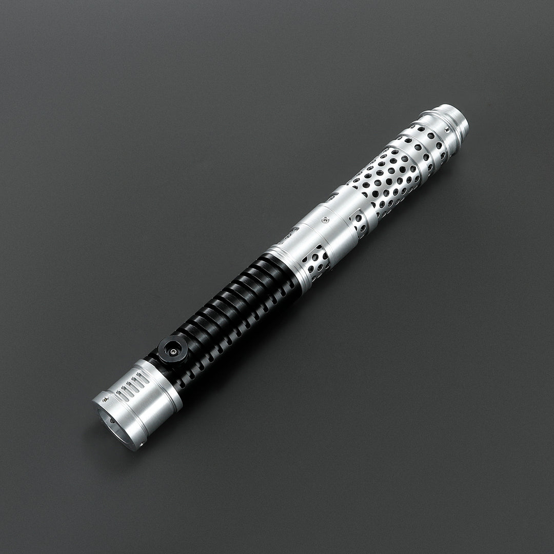 DamienSaber Lightsaber Maul DM Saber Double Bladed Red Lightsaber Two Hilts Two Blades Hilt 61CM