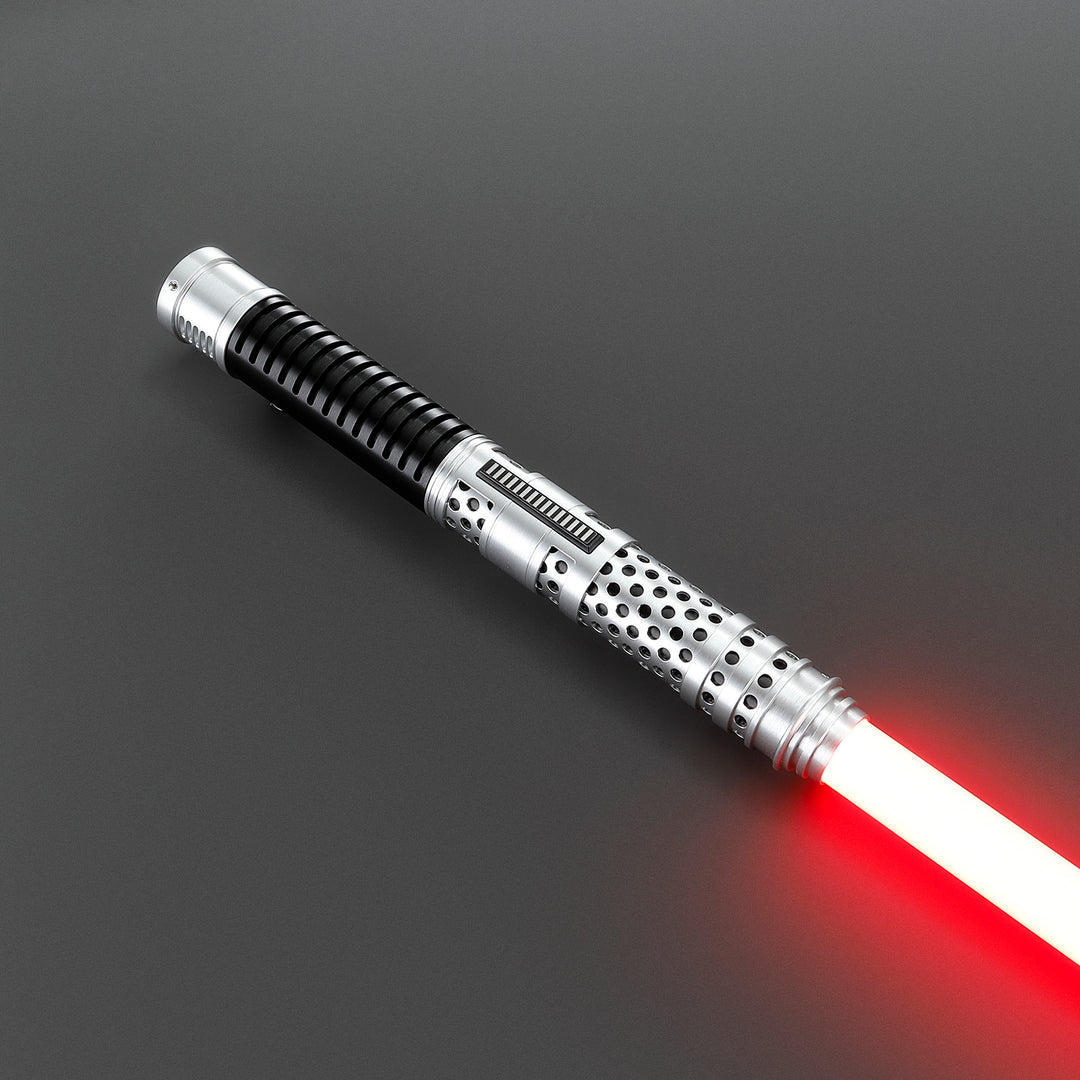 DamienSaber Lightsaber Maul DM Saber Double Bladed Red Lightsaber Two Hilts Two Blades Hilt 61CM