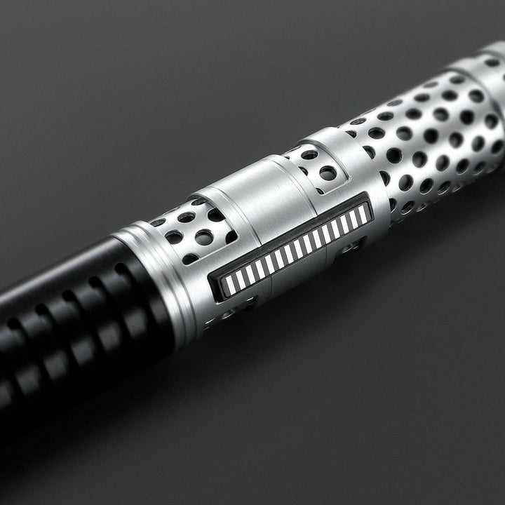 DamienSaber Lightsaber Maul DM Saber Double Bladed Red Lightsaber Two Hilts Two Blades Hilt 61CM