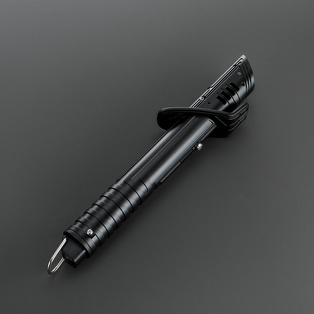 DamienSaber Lightsaber Custom Mandalorian Darksaber SE Lightsaber Affordable Version Metal Hilt