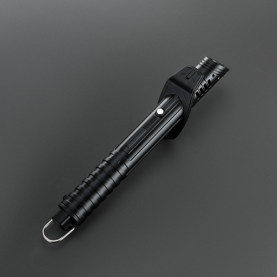 DamienSaber Lightsaber Custom Mandalorian Darksaber SE Lightsaber Affordable Version Metal Hilt