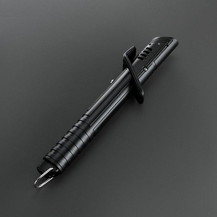 DamienSaber Lightsaber Custom Mandalorian Darksaber SE Lightsaber Affordable Version Metal Hilt