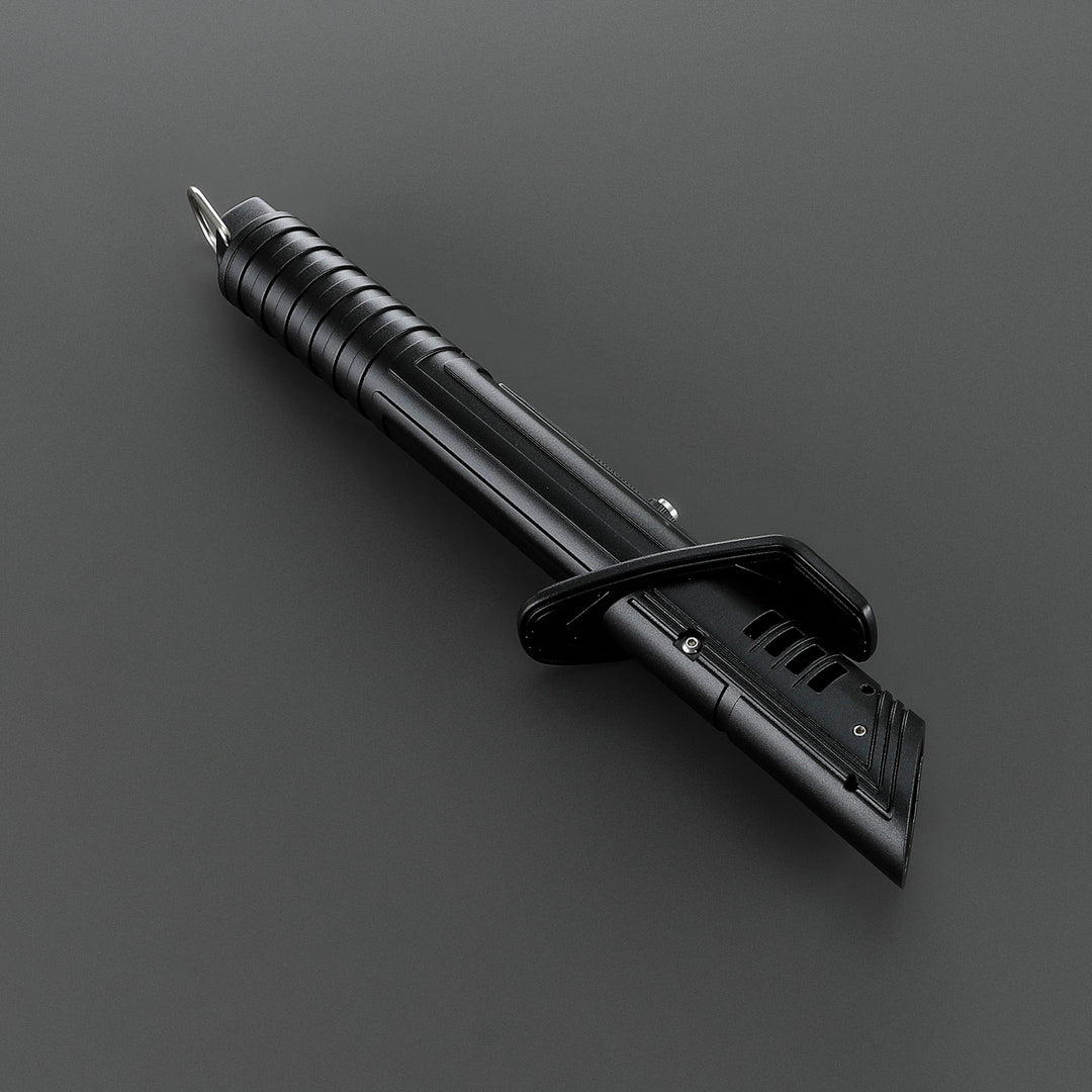 DamienSaber Lightsaber Custom Mandalorian Darksaber SE Lightsaber Affordable Version Metal Hilt