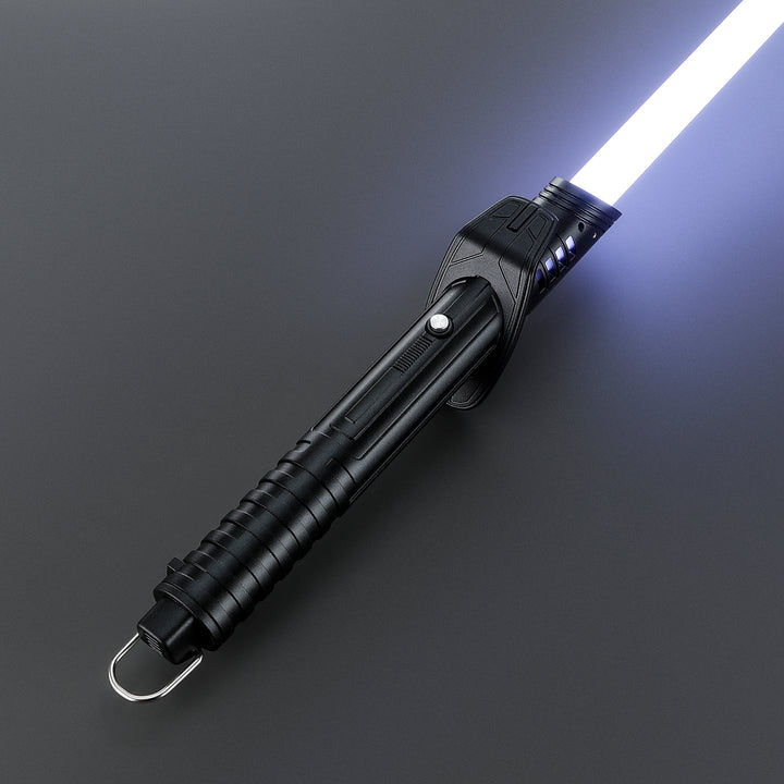 DamienSaber Lightsaber Custom Mandalorian Darksaber SE Lightsaber Affordable Version Metal Hilt