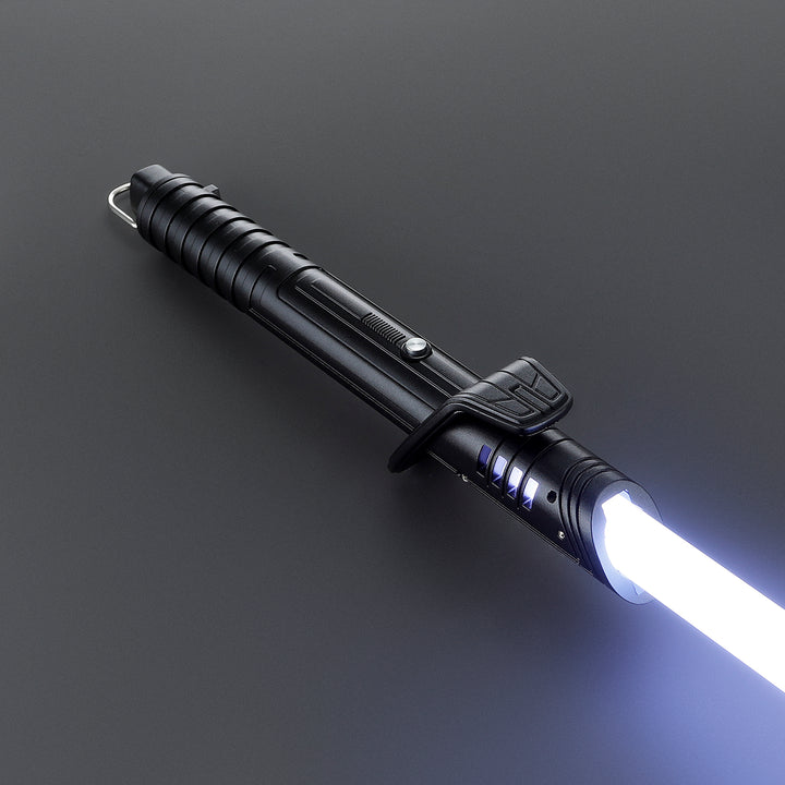 DamienSaber Lightsaber Custom Mandalorian Darksaber SE Lightsaber Affordable Version Metal Hilt