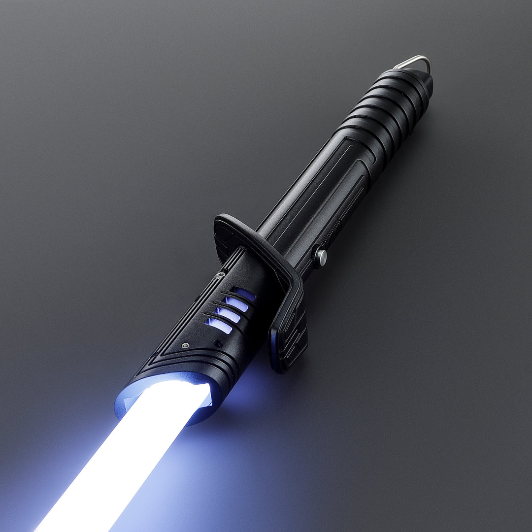 DamienSaber Lightsaber Custom Mandalorian Darksaber SE Lightsaber Affordable Version Metal Hilt
