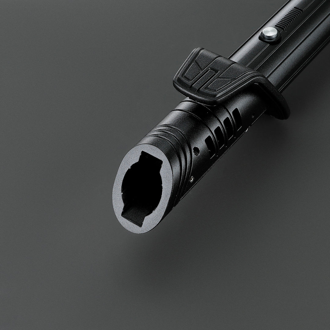 DamienSaber Lightsaber Custom Mandalorian Darksaber SE Lightsaber Affordable Version Metal Hilt