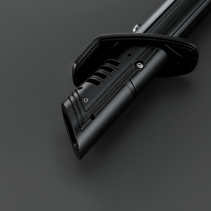 DamienSaber Lightsaber Custom Mandalorian Darksaber SE Lightsaber Affordable Version Metal Hilt