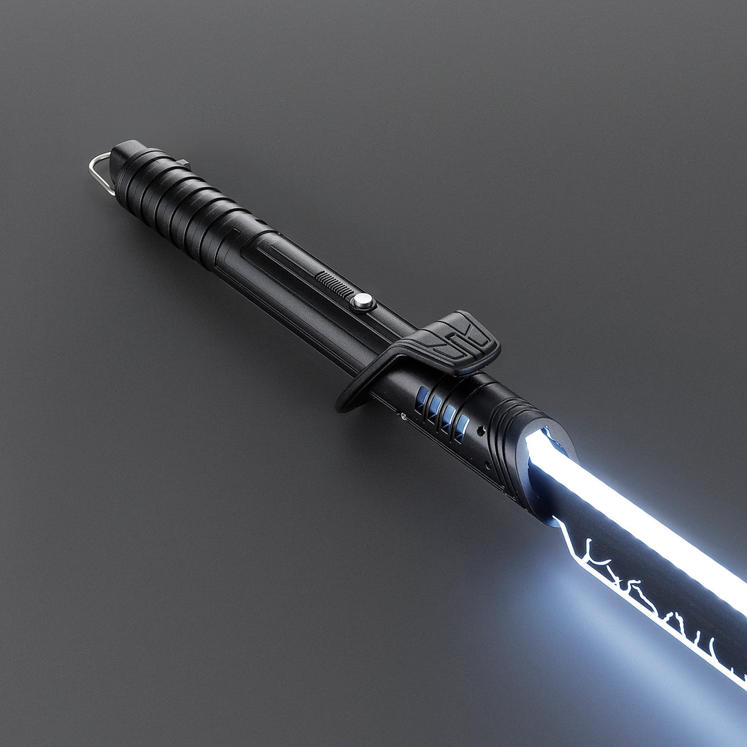 DamienSaber Lightsaber Custom Mandalorian Darksaber SE Lightsaber Affordable Version Metal Hilt