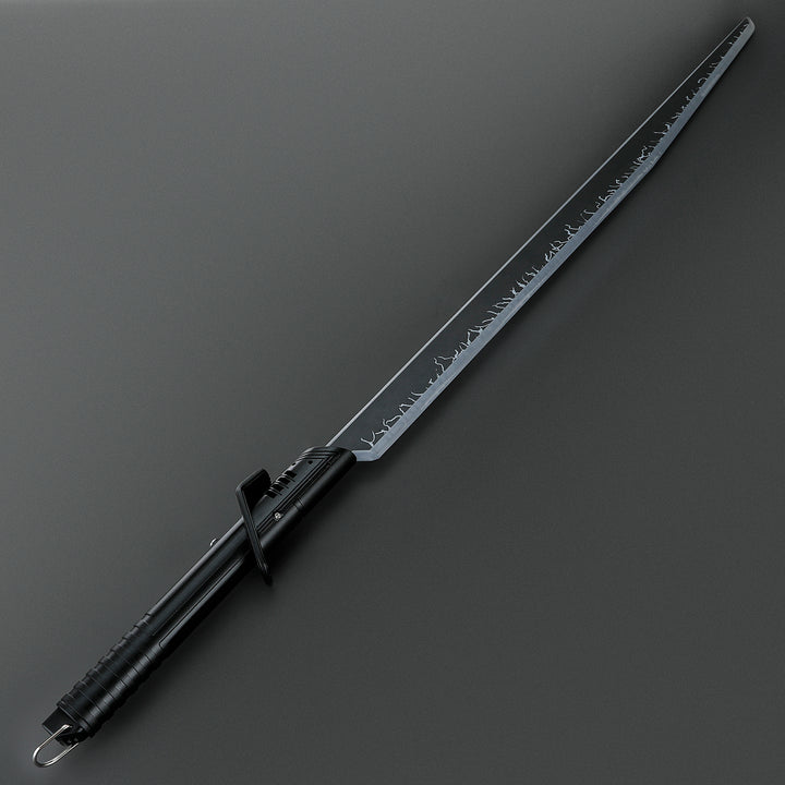 DamienSaber Lightsaber Custom Mandalorian Darksaber SE Lightsaber Affordable Version Metal Hilt