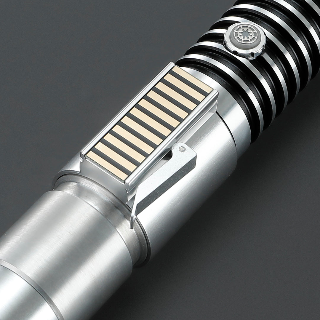 DamienSaber® Lightsaber LUKE LSW V2 Eco POGO Core Green Light Saber FX Heavy Dueling Hilt 27.3CM