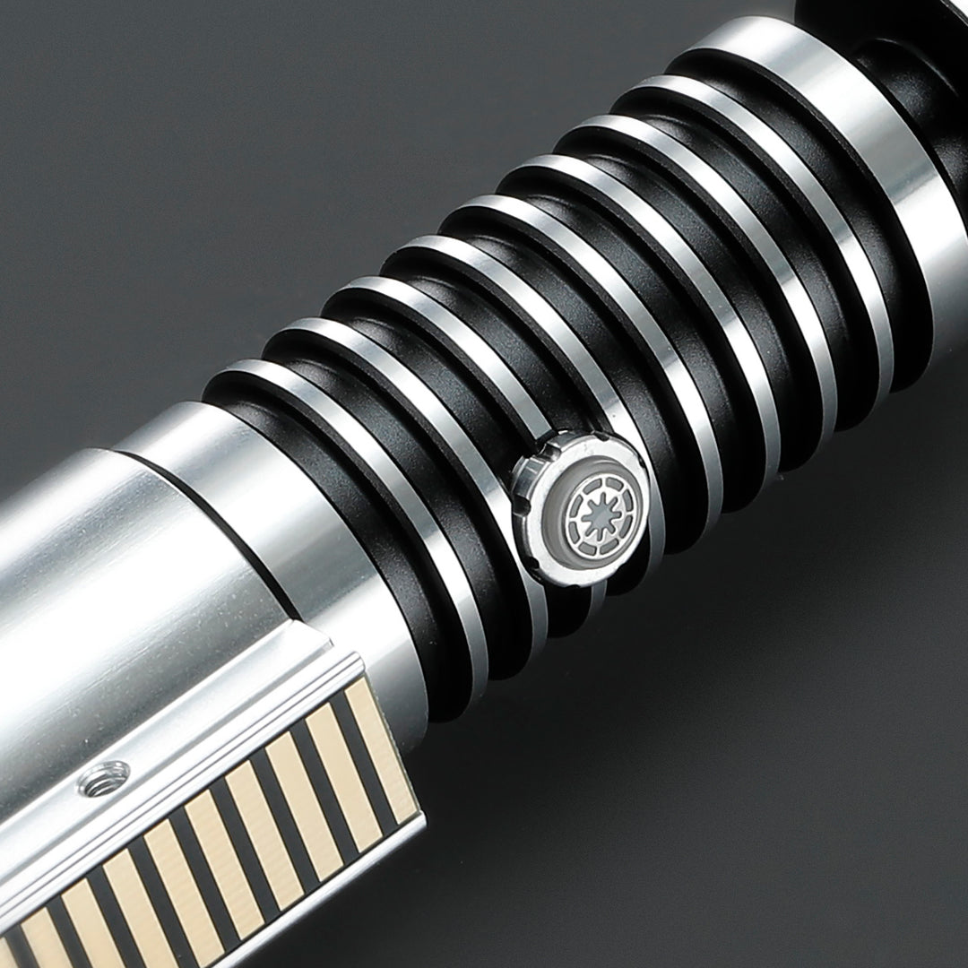 DamienSaber® Lightsaber LUKE LSW V2 Eco POGO Core Green Light Saber FX Heavy Dueling Hilt 27.3CM