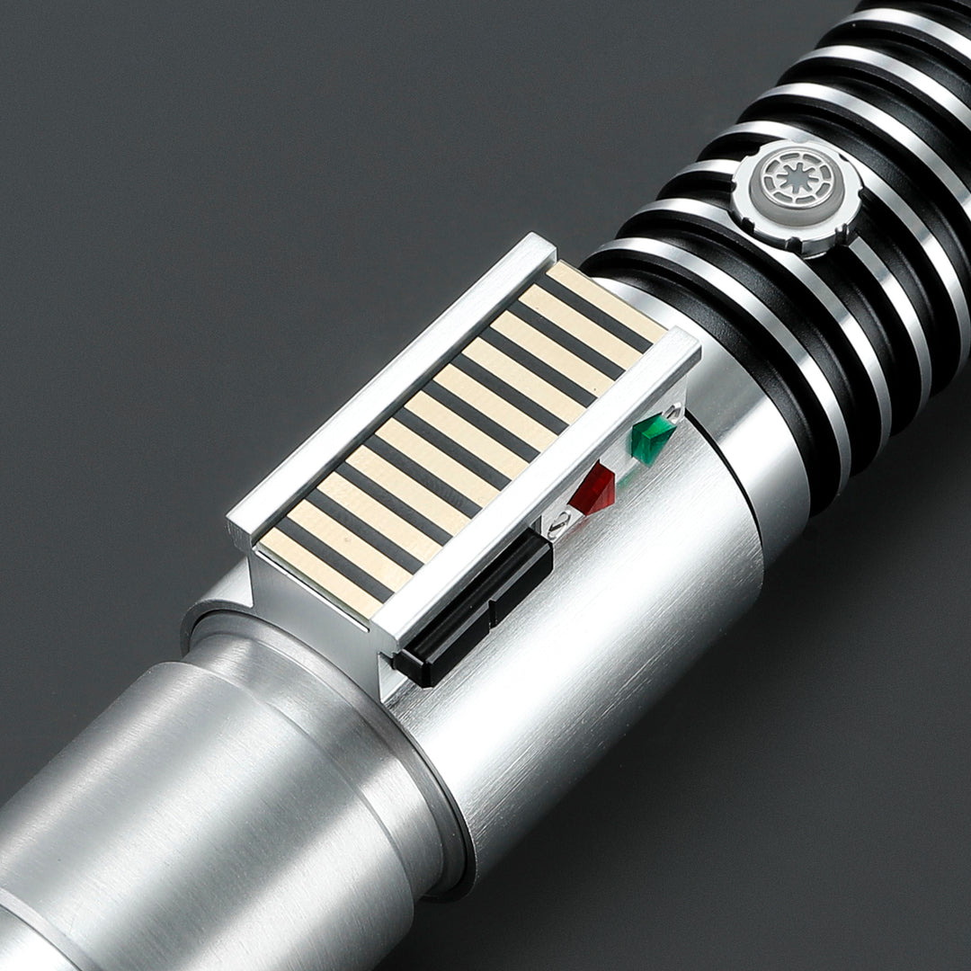 DamienSaber® Lightsaber LUKE LSW Light Saber V3 EP8 Eco POGO Core FX Force Green Saber Hilt 27.3CM