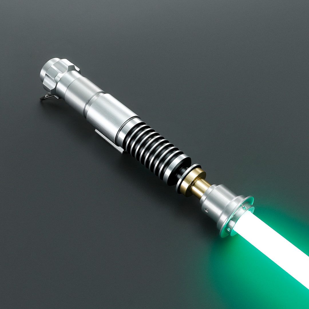 DamienSaber® Lightsaber LUKE LSW Light Saber V3 EP8 Eco POGO Core FX Force Green Saber Hilt 27.3CM