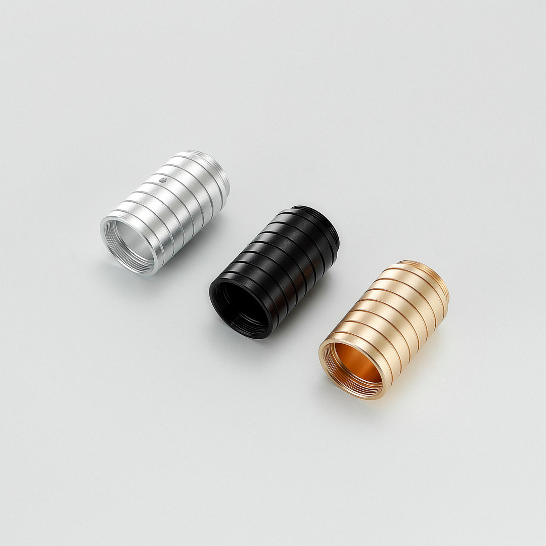 Build Your Custom Lightsaber with Damiensaber Empty Lightsaber Hilt Parts VHC Grips' Extender