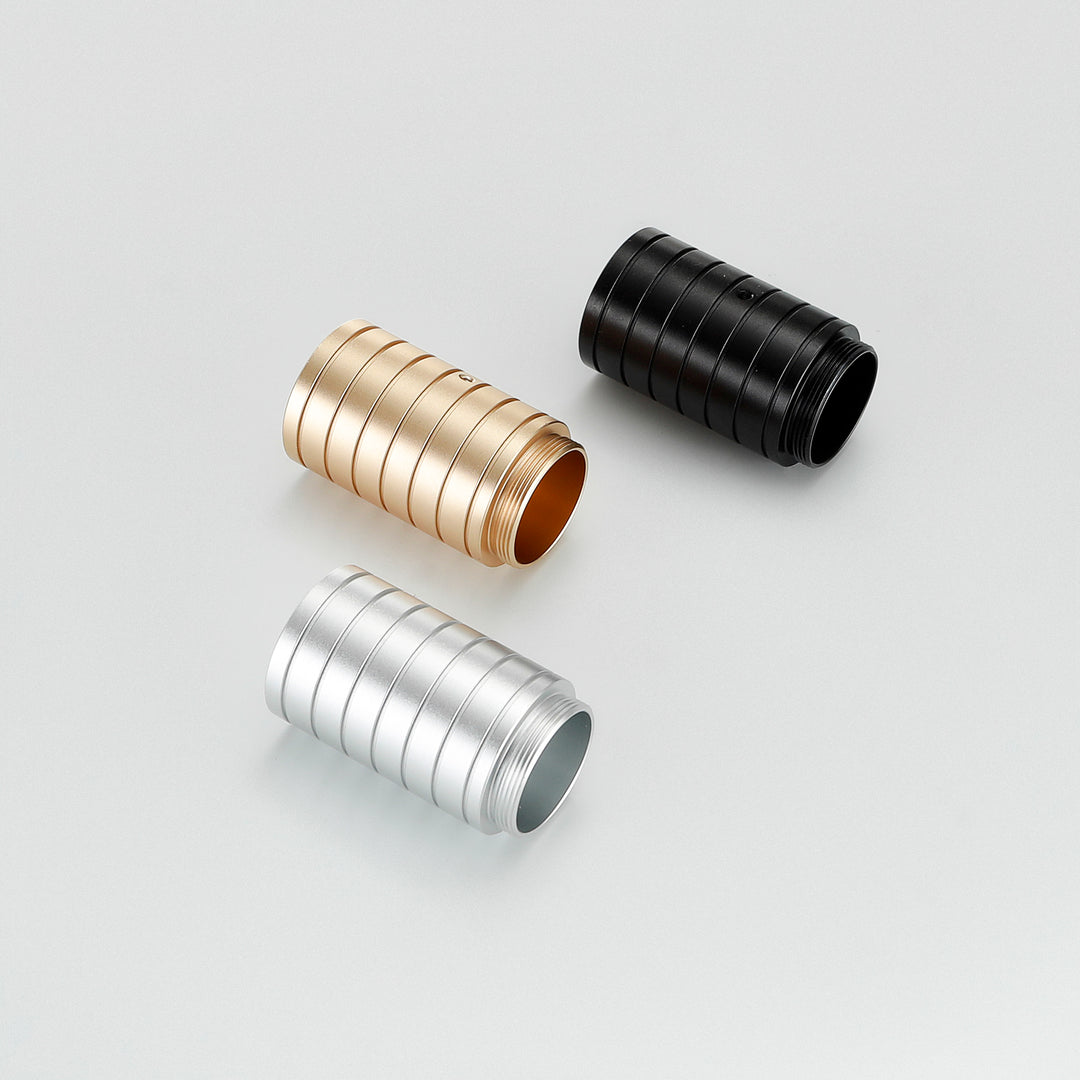 Build Your Custom Lightsaber with Damiensaber Empty Lightsaber Hilt Parts VHC Grips' Extender