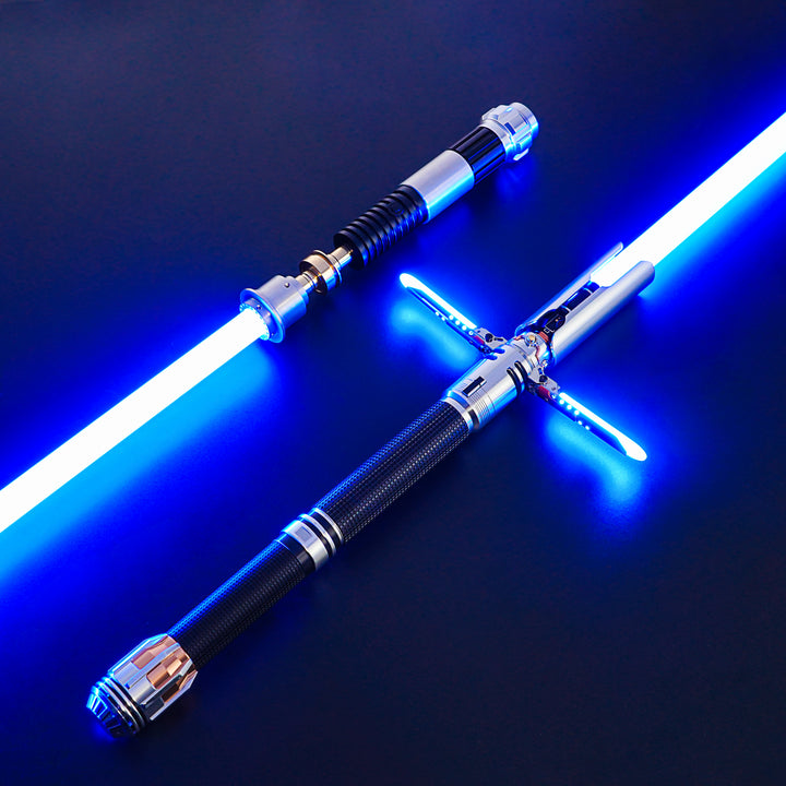 DamienSaber Lightsaber Kestis Cross Guard Saber Xenopixel V3 Pogo Core Hilt 52.5CM