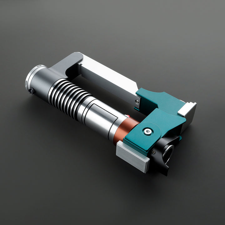 DamienSaber Lightsaber EB Green Light Saber Force FX Dueling Short Hilt 21CM