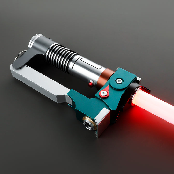 DamienSaber Lightsaber EB Green Light Saber Force FX Dueling Short Hilt 21CM